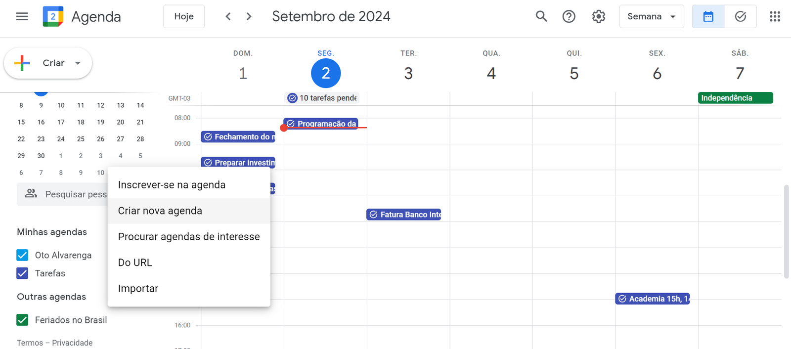 criar-nova-agenda-google Calendário compartilhado para o casal: como configurar um?